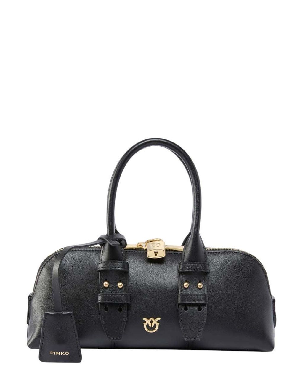 Pinko Black Escape Small Satchel