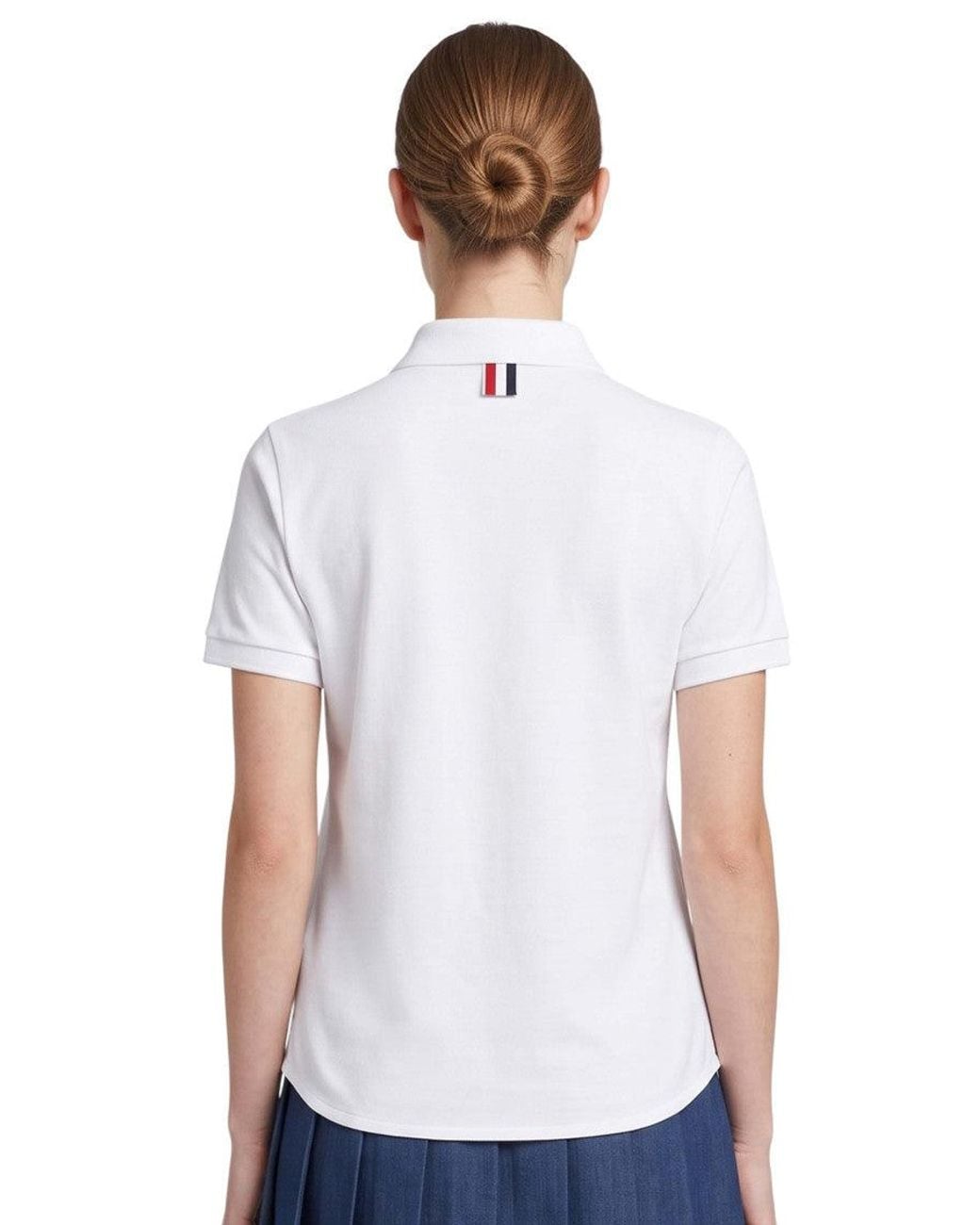 Thom Browne White Relaxed Shirt