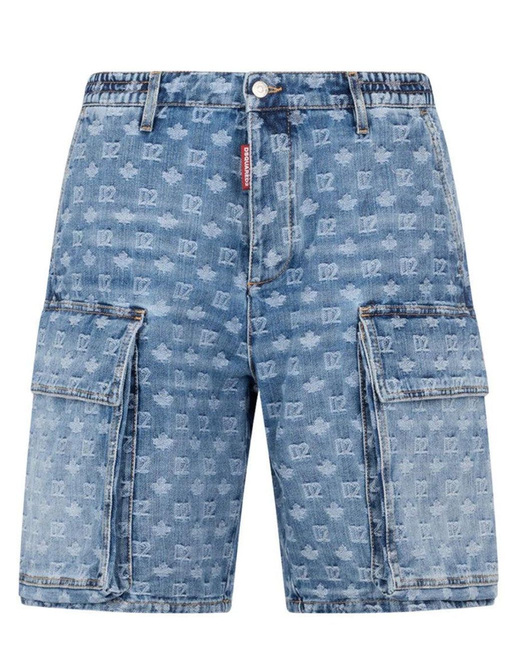 DSquared² Blue Shorts for men
