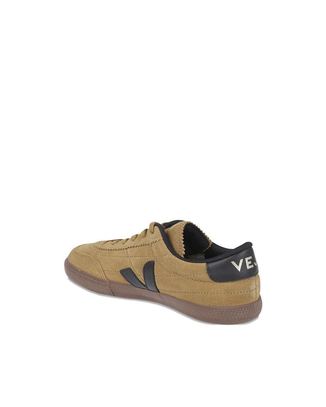 Veja Brown Logo Panenka Sneakers for men