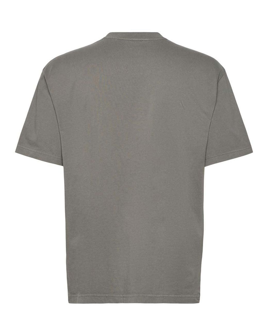 Boss Gray Dark Crew Neck T-Shirt for men