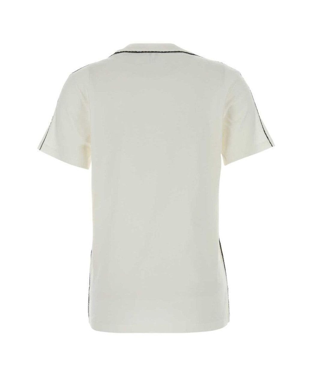 Loewe White Logo Crew Neck T-Shirt