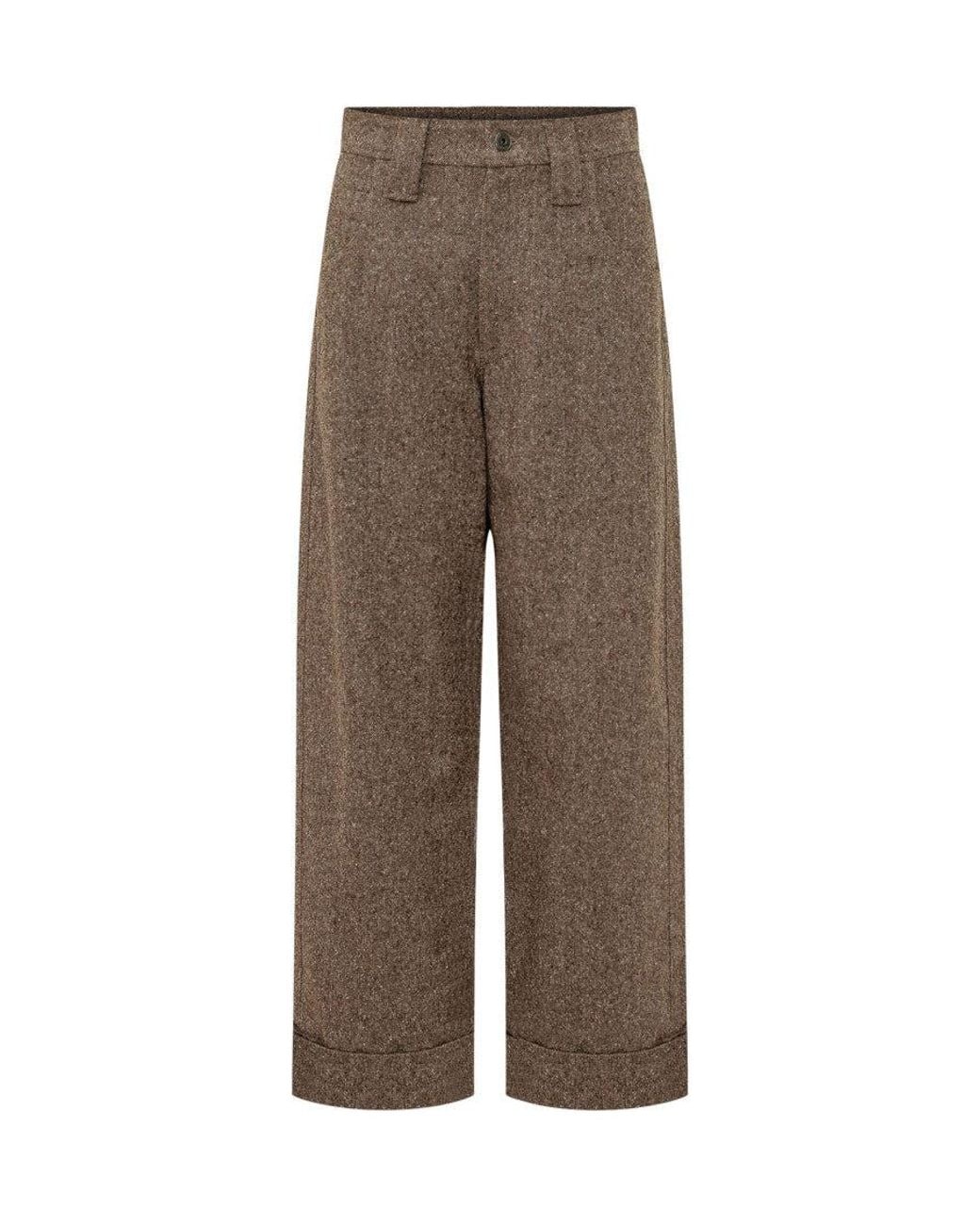 Brunello Cucinelli Brown Style Tailored Trousers