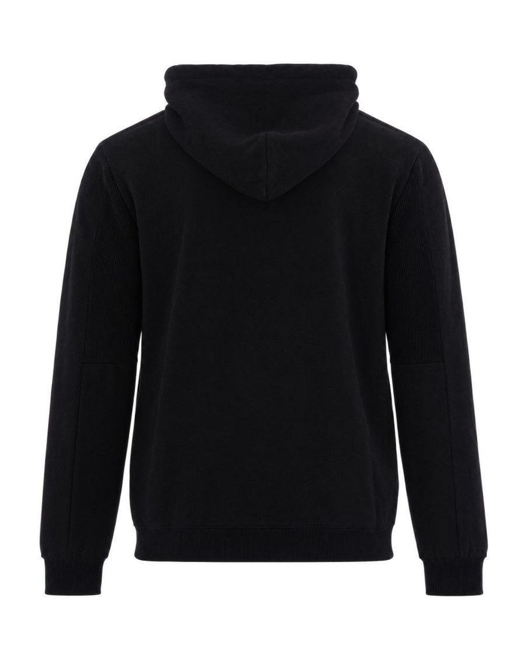 EA7 Blue Logo Regular Hoodie for men