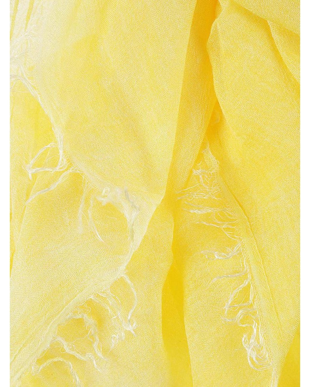 PATCHOULI Yellow Solid Scarf