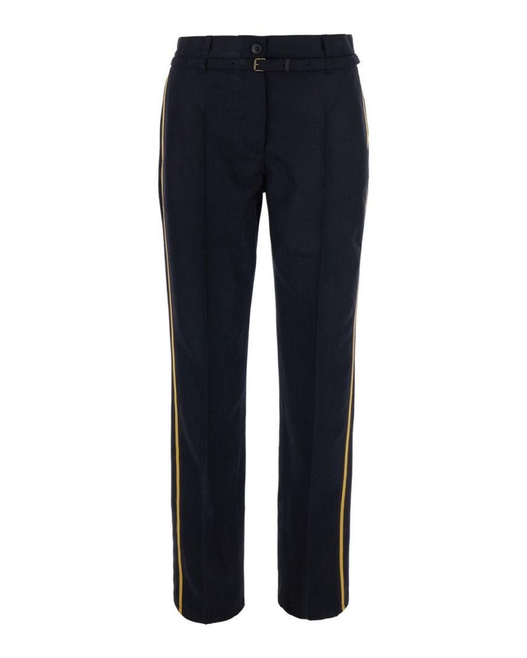 Dries Van Noten Blue Dries Van Noten Persy Trousers