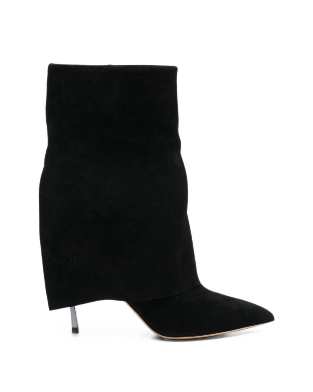 Casadei Black Suede Boots