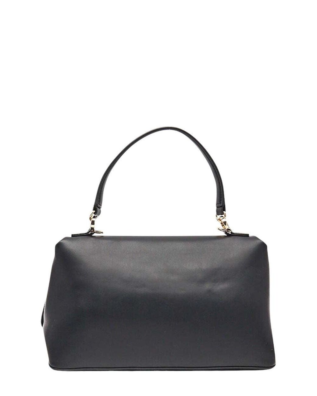 Love Moschino Black Logo Small Satchel