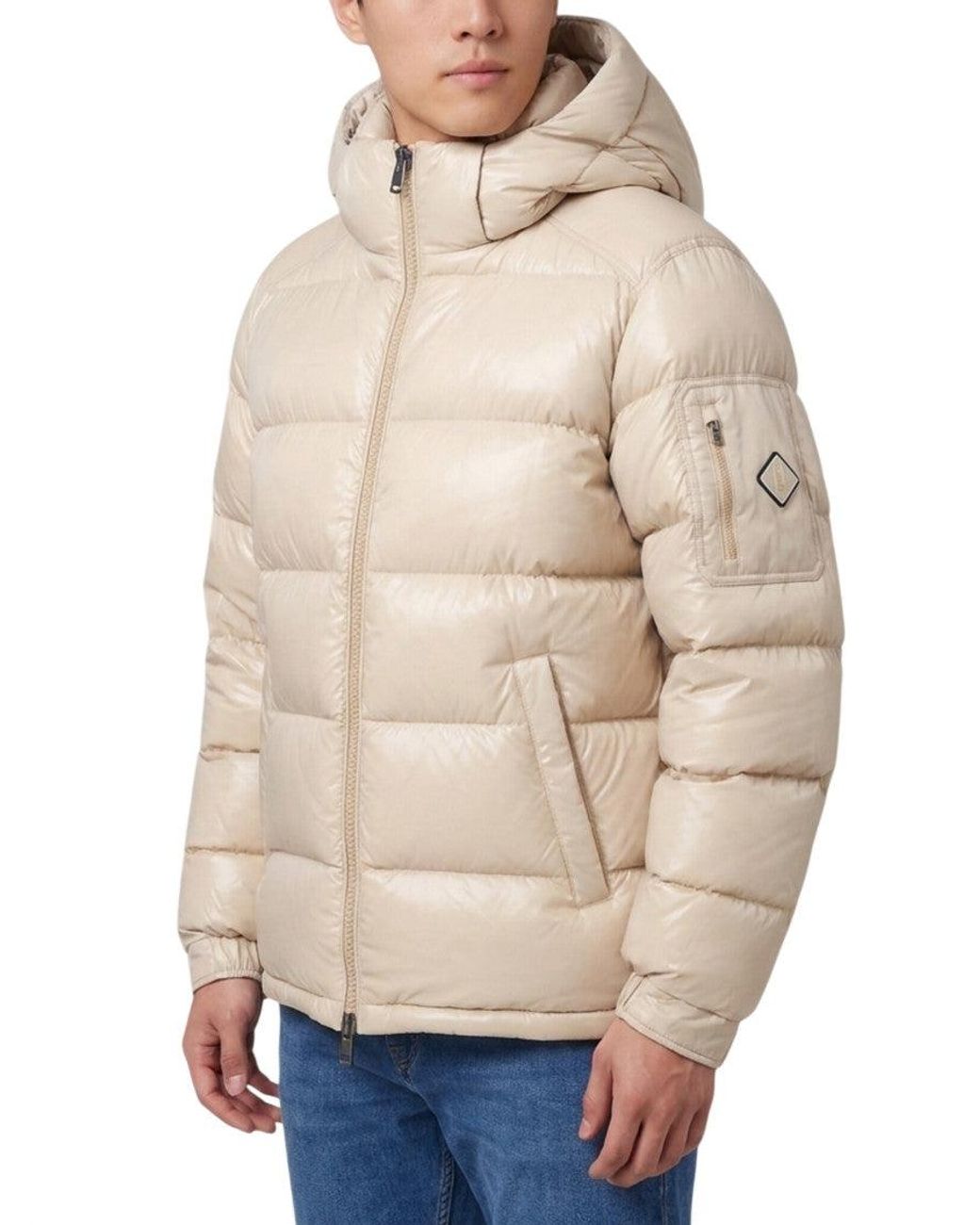 Herno Natural Polar Tech Hooded Down Jacket for men