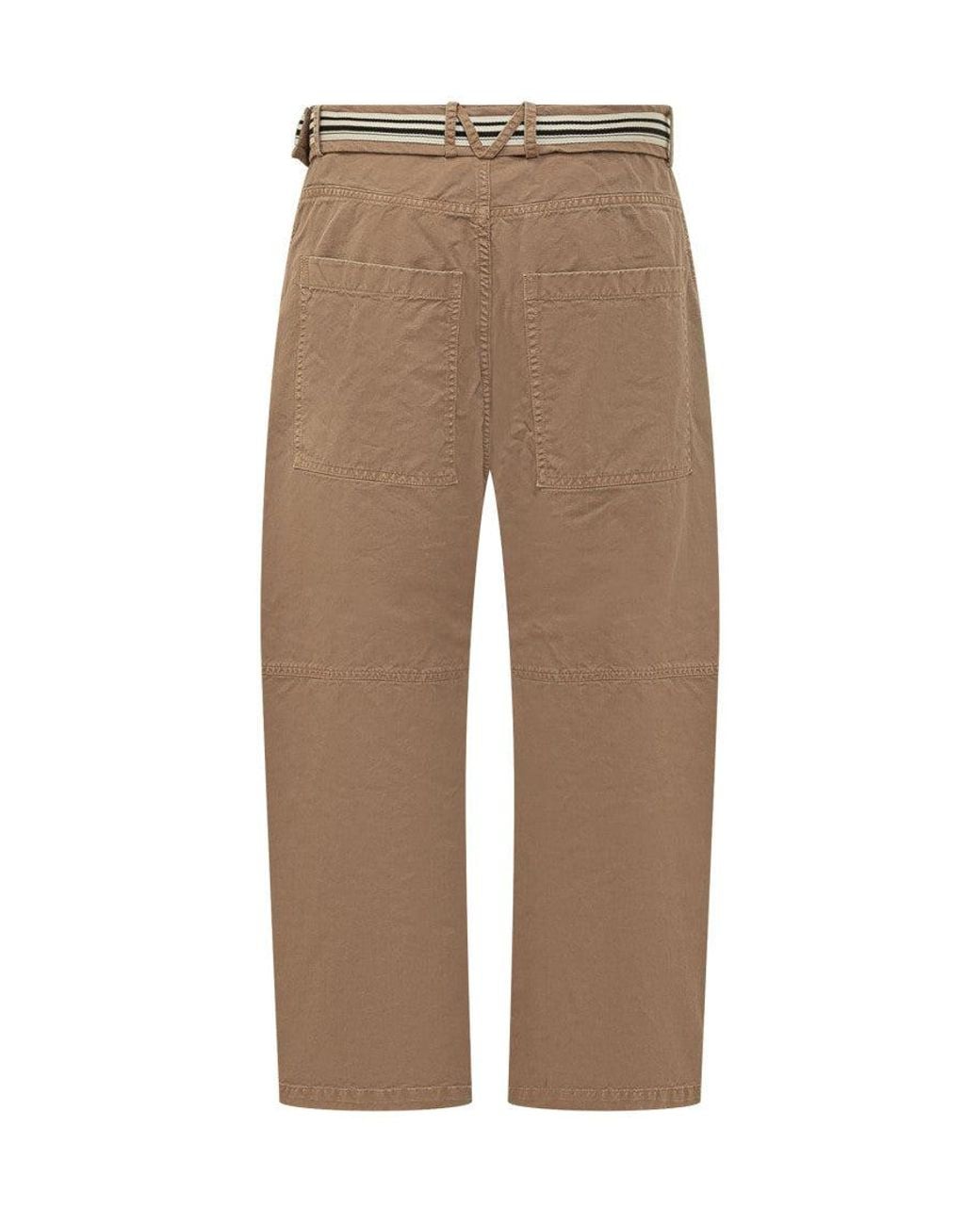 Mordecai Natural Regular Flat Front Pants for men
