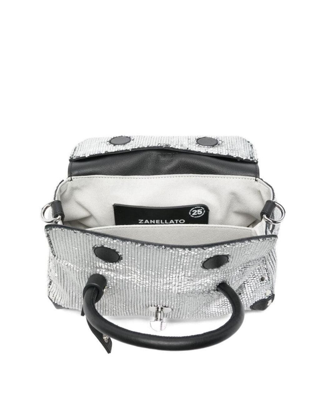 Zanellato Metallic Dotta Satchel