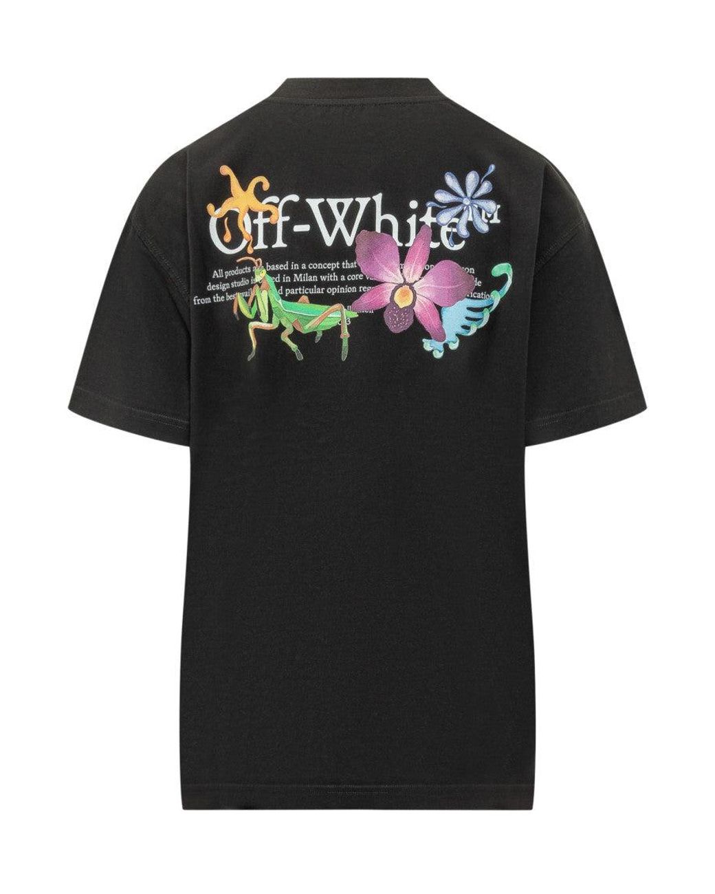 Off-White c/o Virgil Abloh Black Quote Graphic T-Shirt