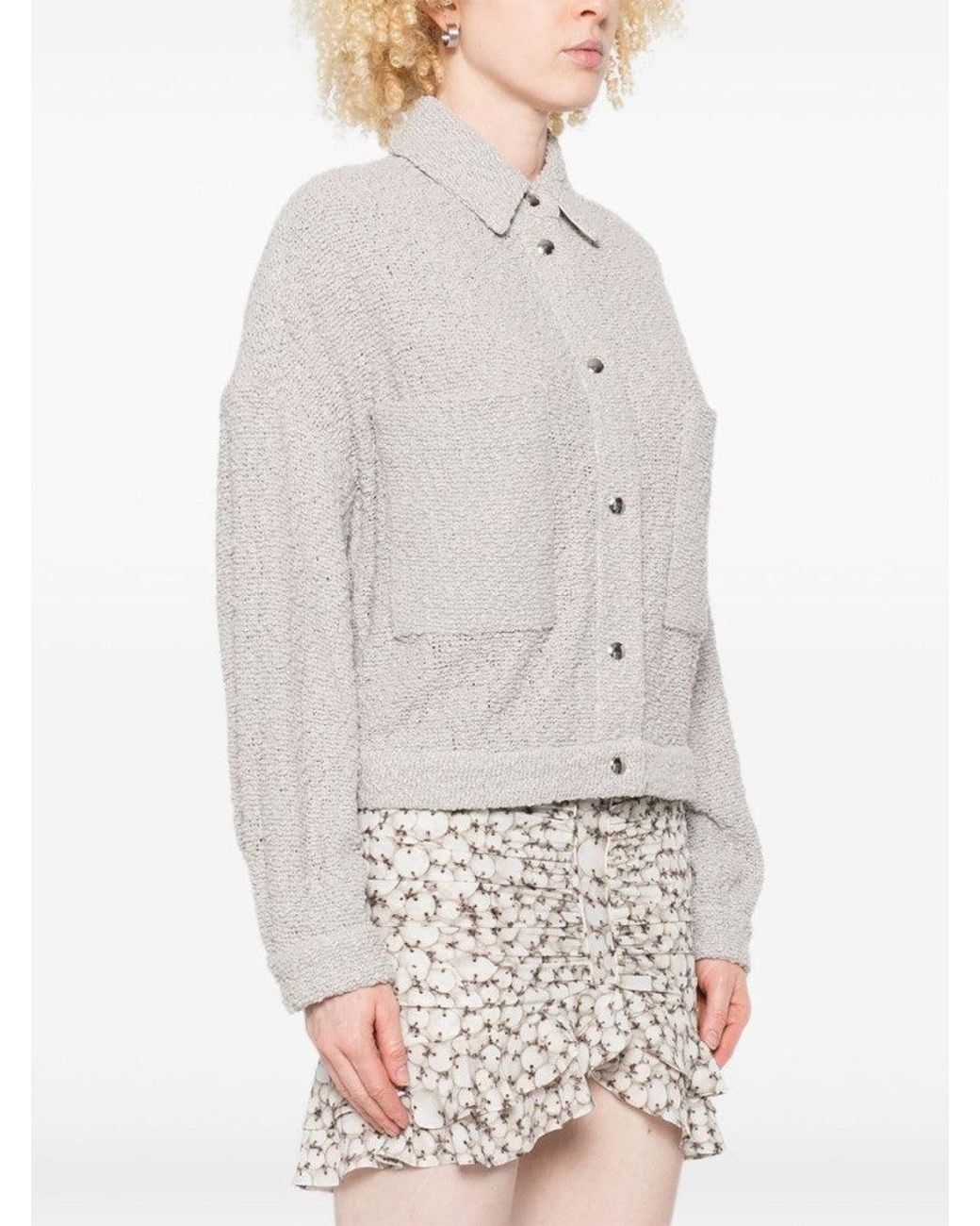 IRO White Cotton Jacket