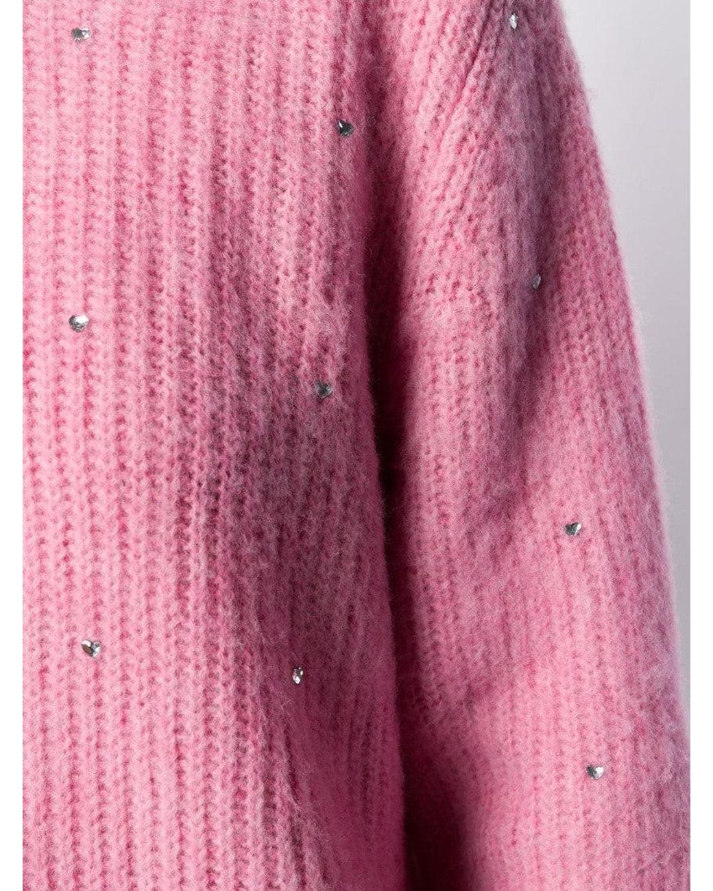 MSGM Pink Knit Sweater