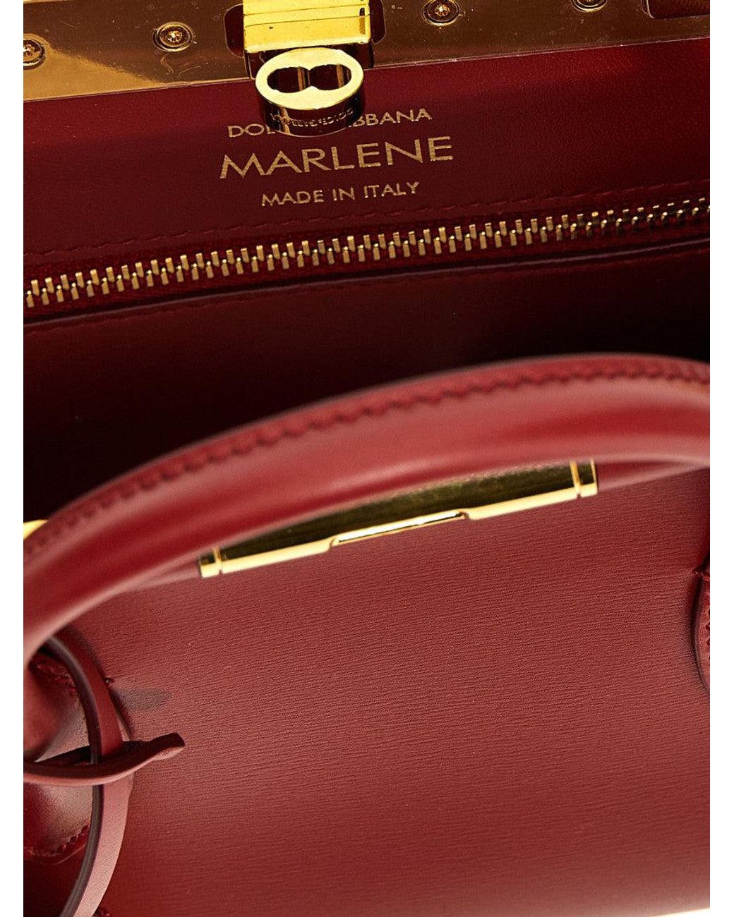Dolce & Gabbana Red 'Day Mini Marlene' Satchel
