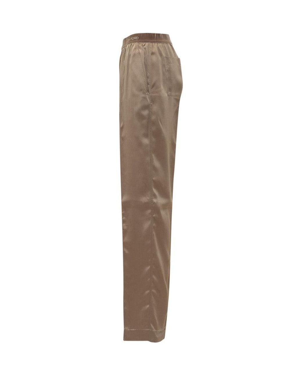 Tom Ford Natural Silk Satin Pajama Pants
