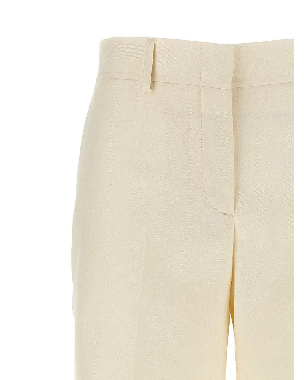 Brioni Natural 'Palinuro' Pants