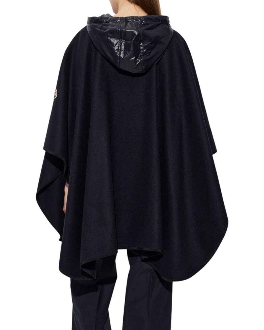 Moncler Blue Solid Hood Jacket