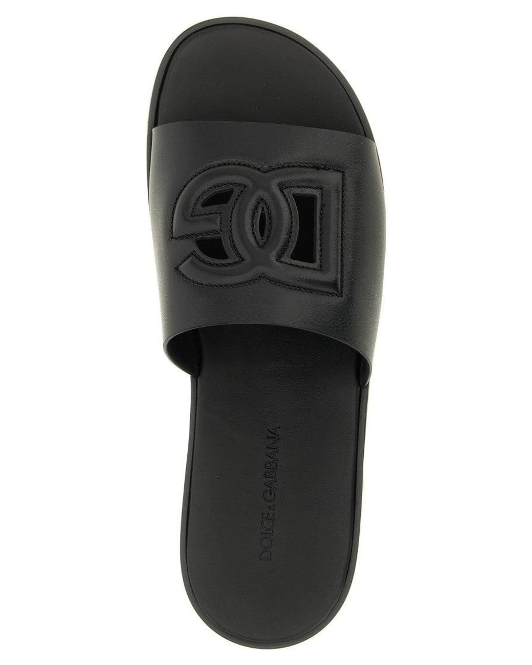 Dolce & Gabbana Black Dolce & Gabbana Dg Light Sandals for men