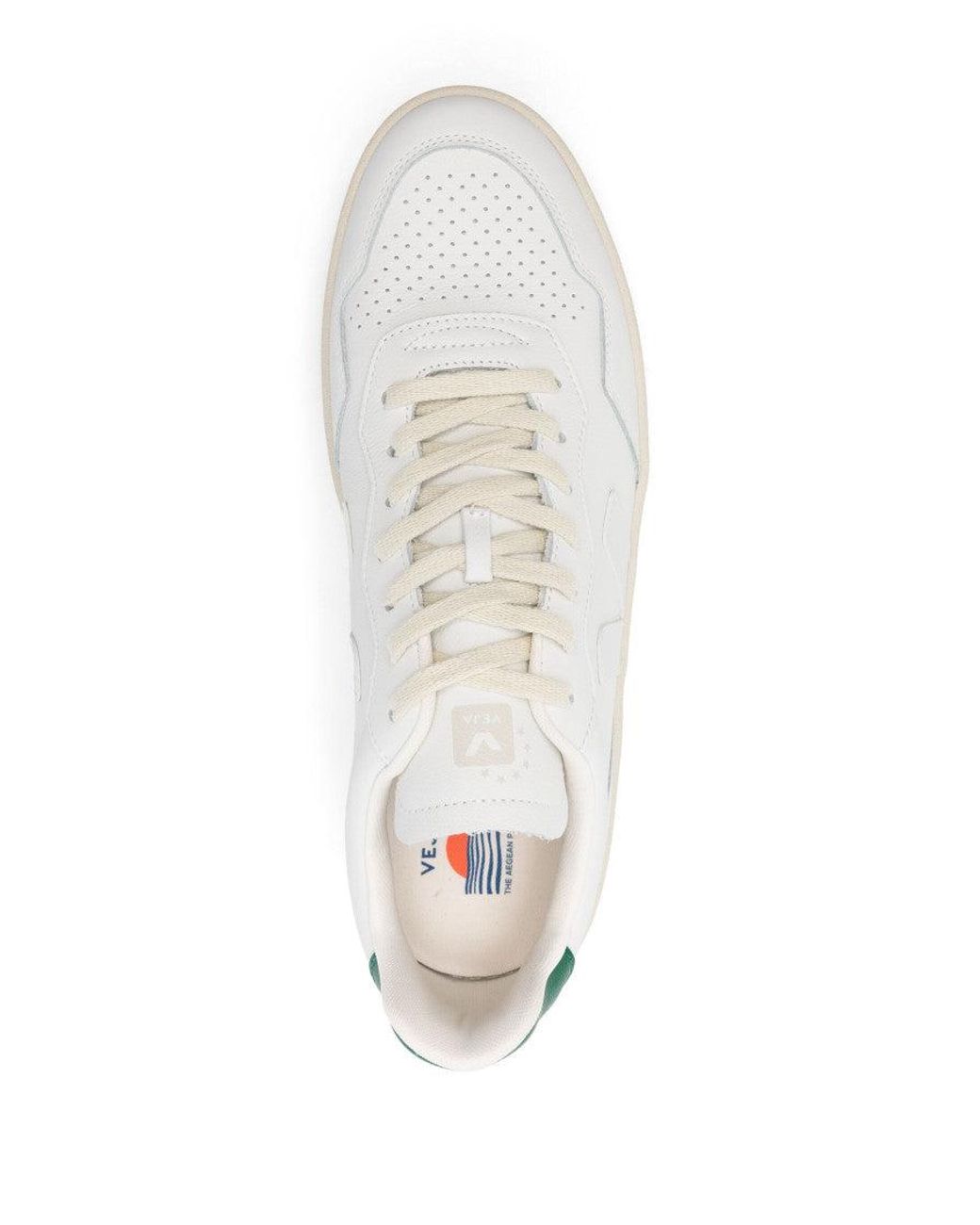 Veja White Lace Up Sneakers for men