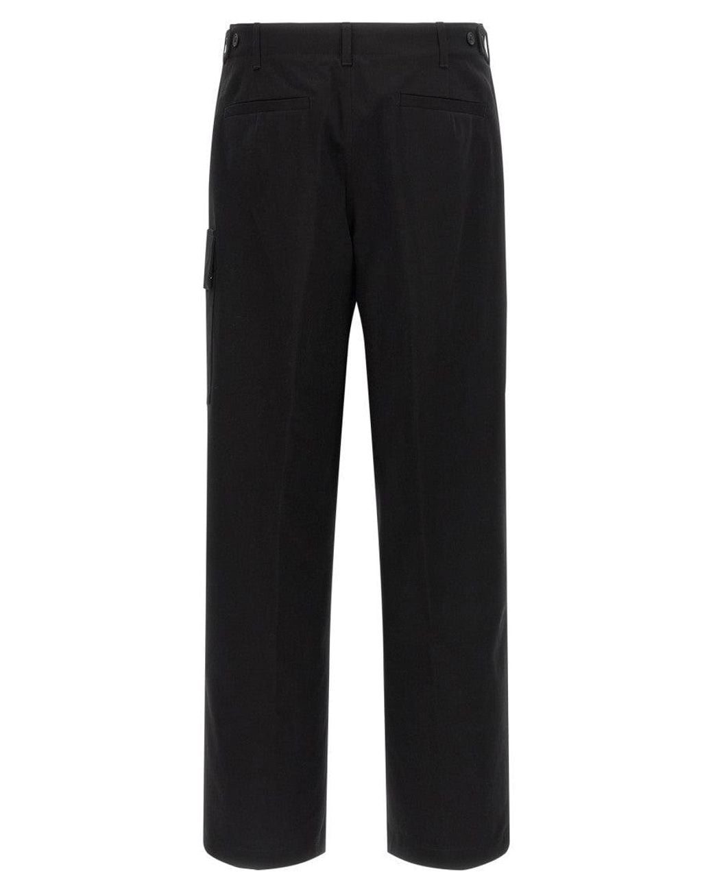 Fendi Black Regular Cargo Pants for men