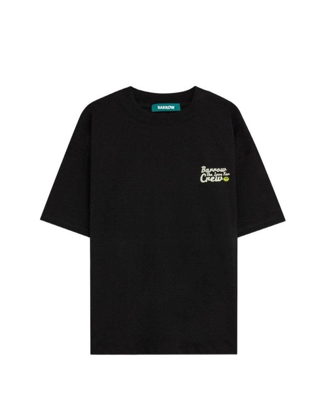 Barrow Black Crew Neck T-Shirt for men