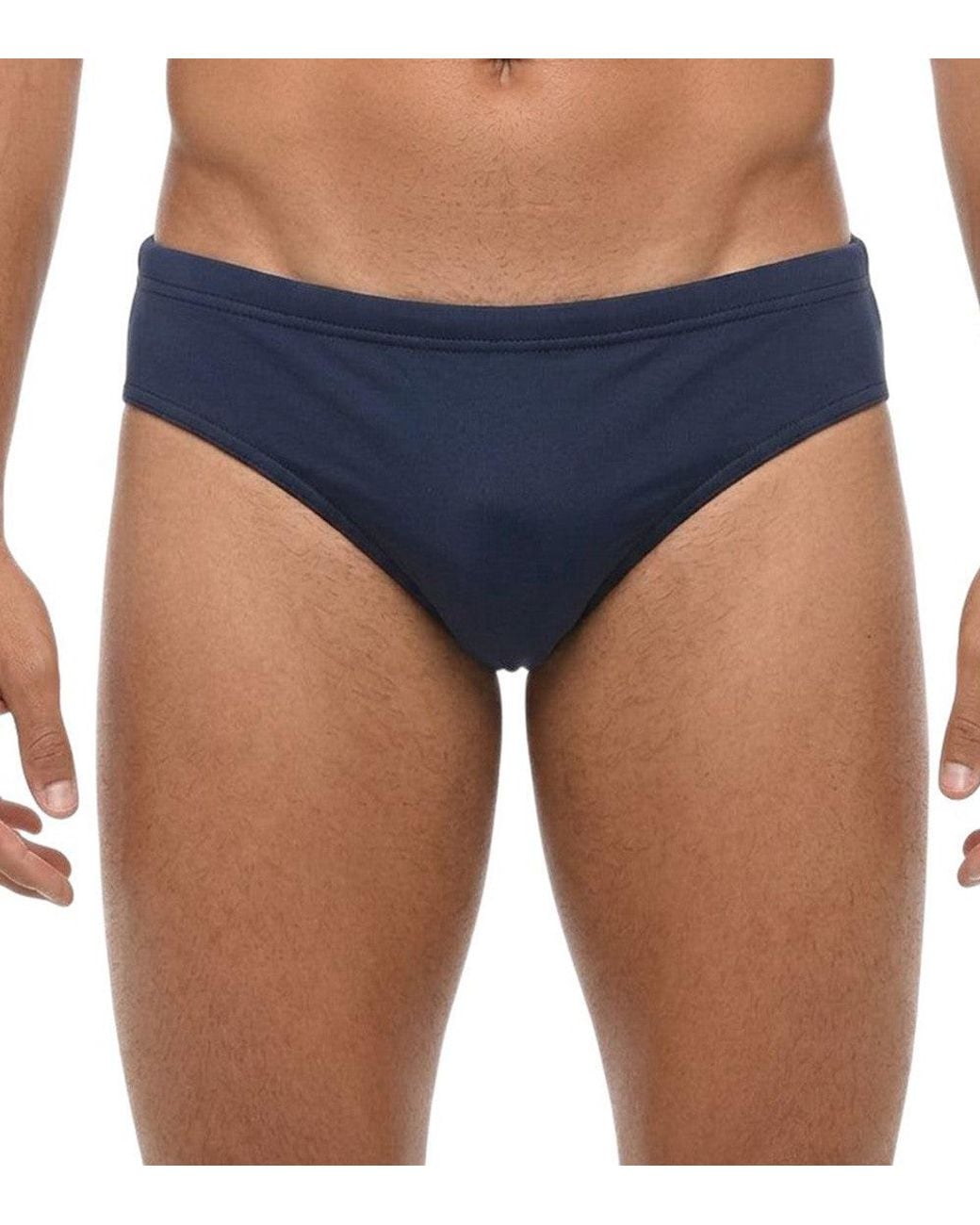 DSquared² Blue Solid Swim Brief for men