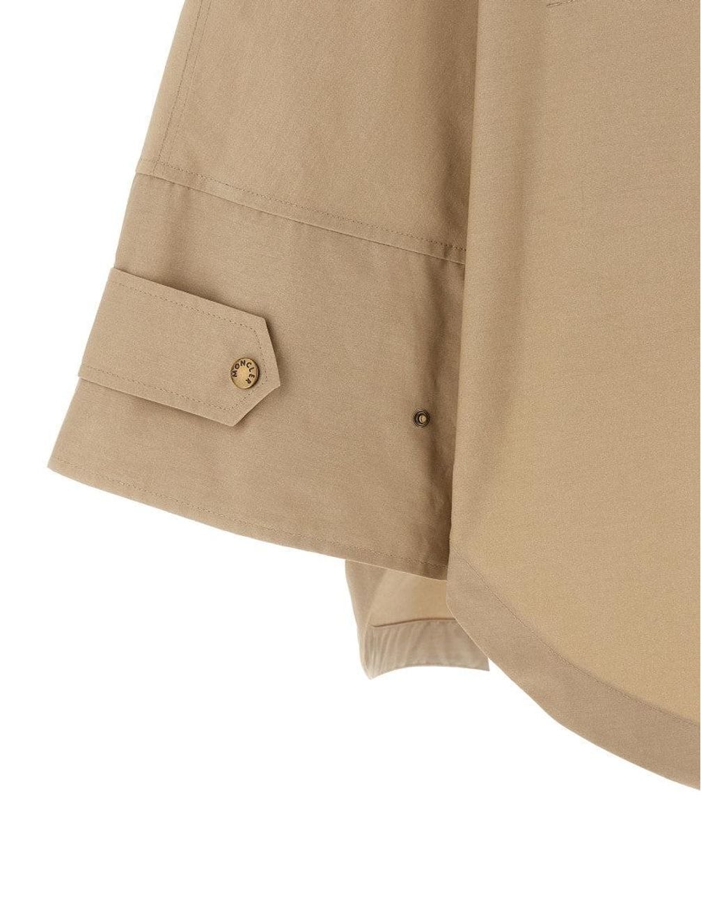 Moncler Natural Solid Hood Jacket