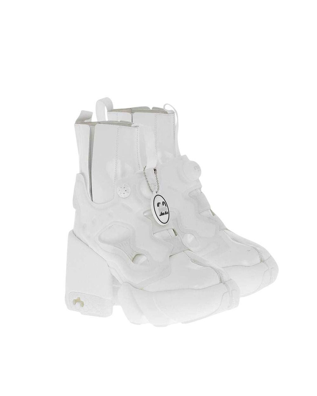 Maison Margiela White Ankle Boots