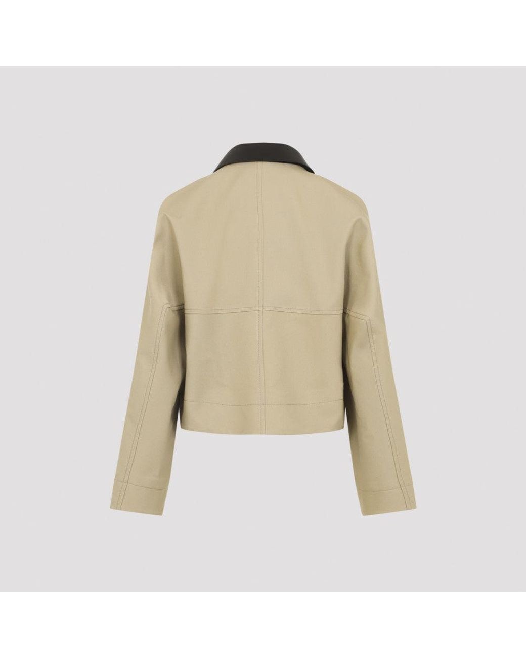 Givenchy Natural Cotton Caban Jacket