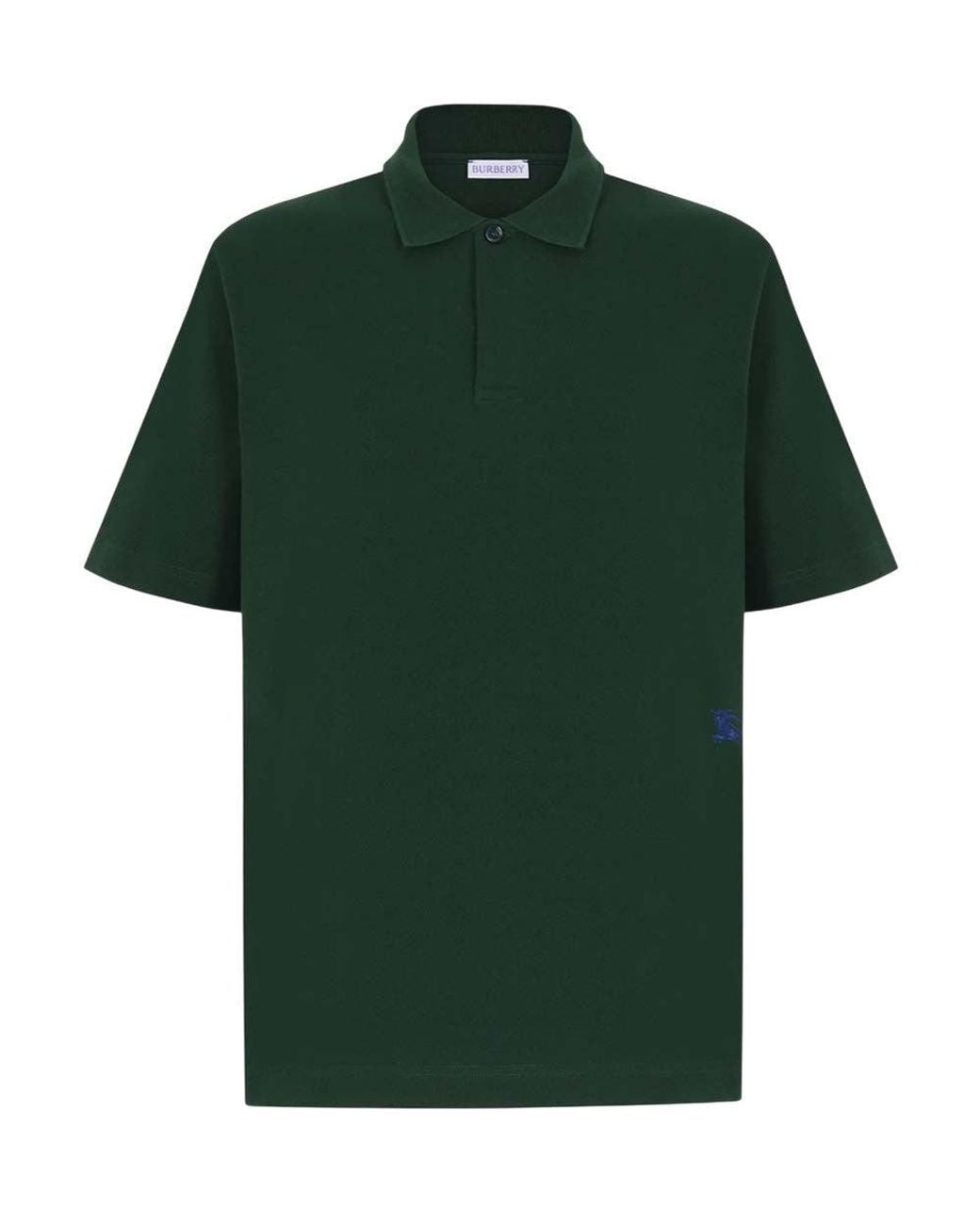 Burberry Green Dark Regular Polo for men