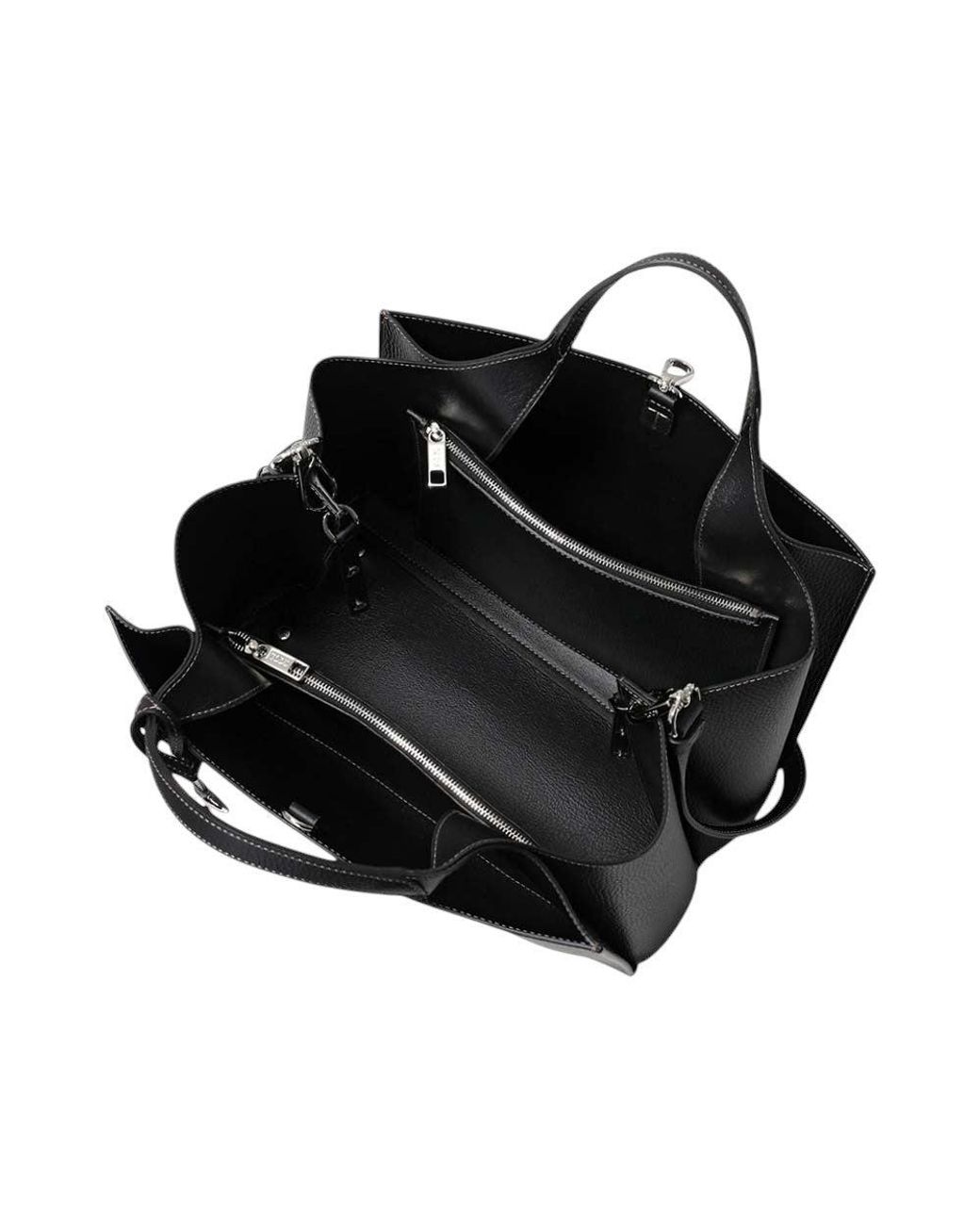 Tod's Black T Timeless Small Tote
