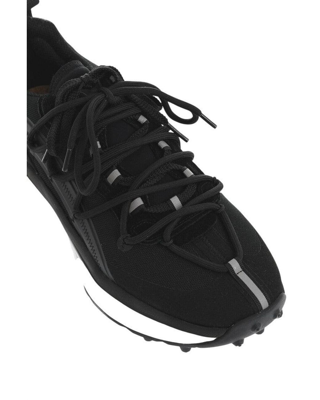 DSquared² Black Low-Top Bubble Sneakers