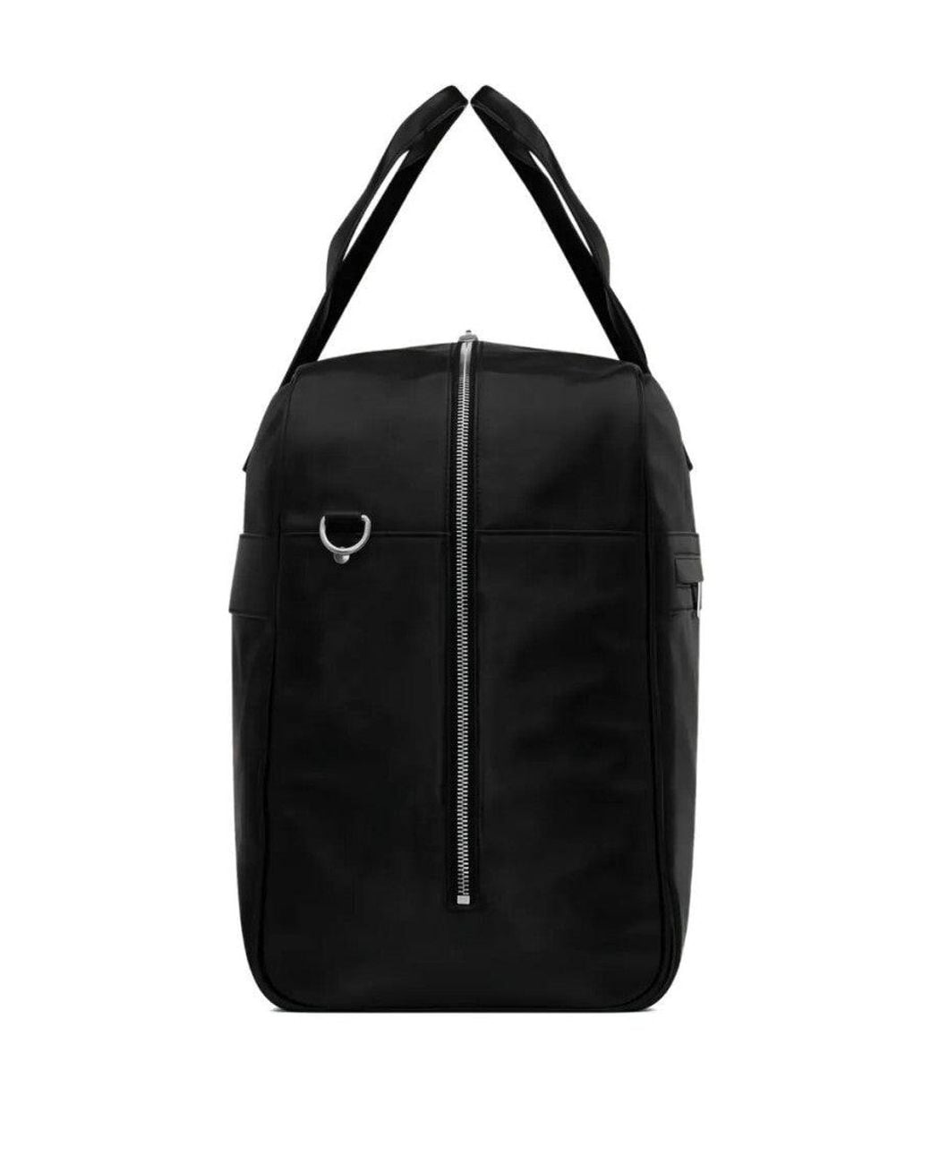 Saint Laurent Black Camp Maxi Duffle Bag for men