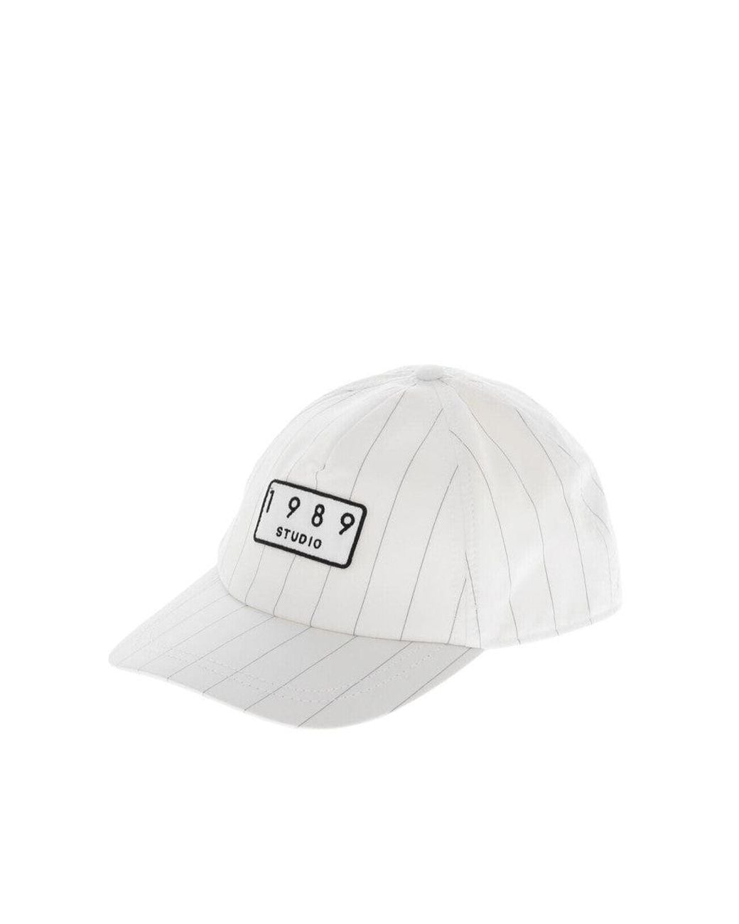 1989 STUDIO White Stripes Baseball Cap for men