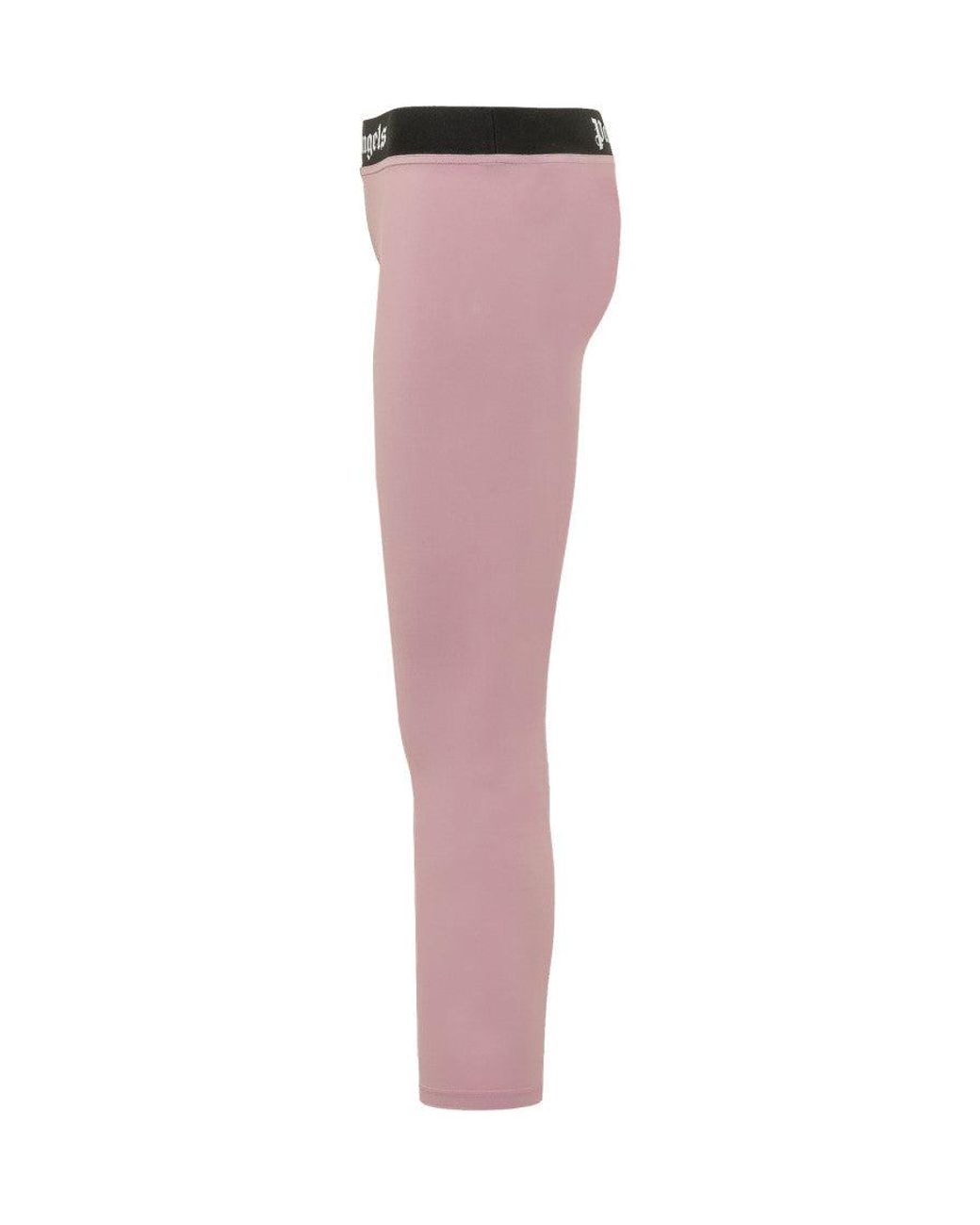 Palm Angels Pink Skinny Elasticated Pants