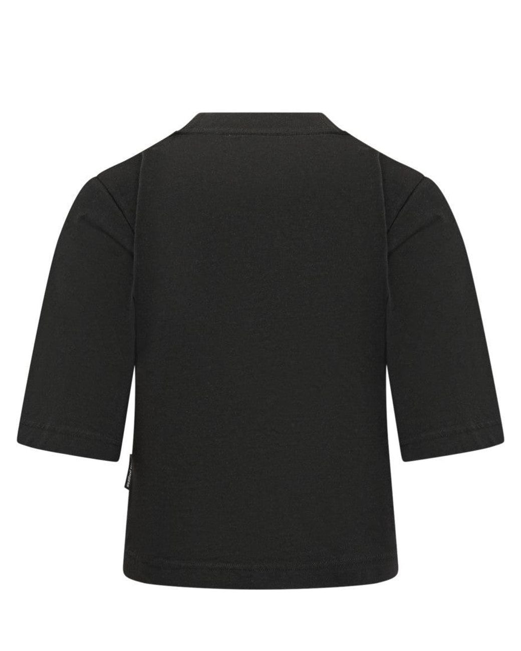 Palm Angels Black Graphic Crew Neck T-Shirt