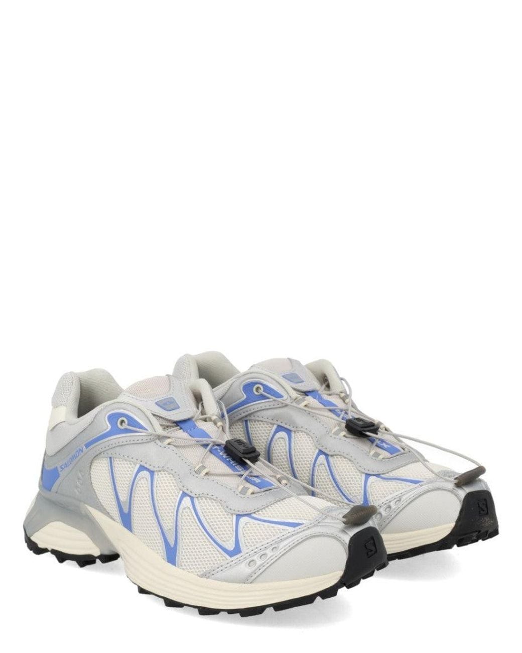 Salomon White Vanilla Color-Block Xt-Whisper Sneakers for men