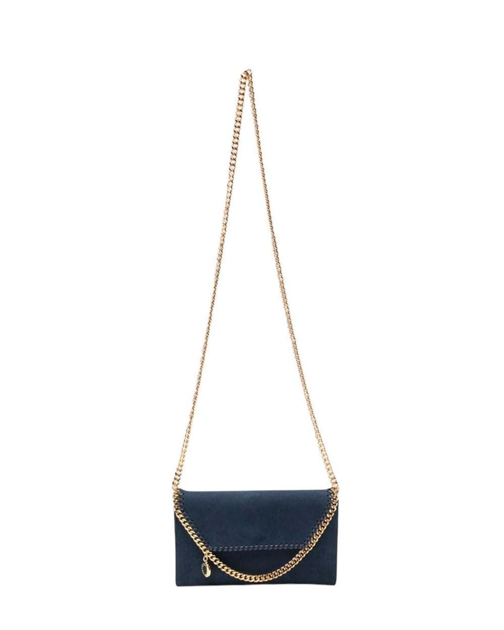 Stella McCartney Blue Falabella Small Crossbody Bag