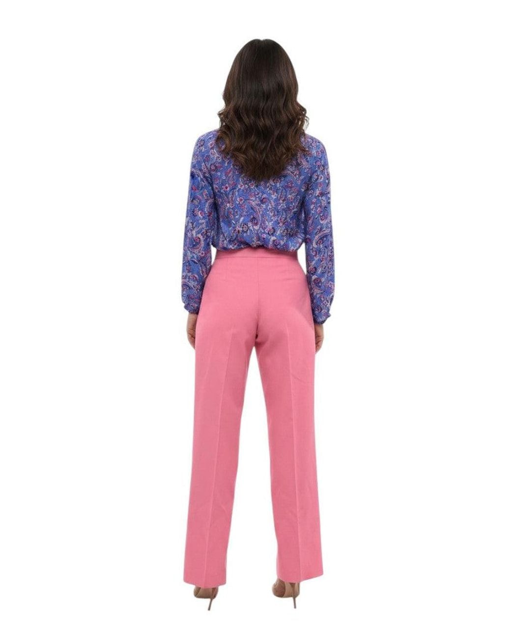 Palm Angels Red Straight Pleated Pant