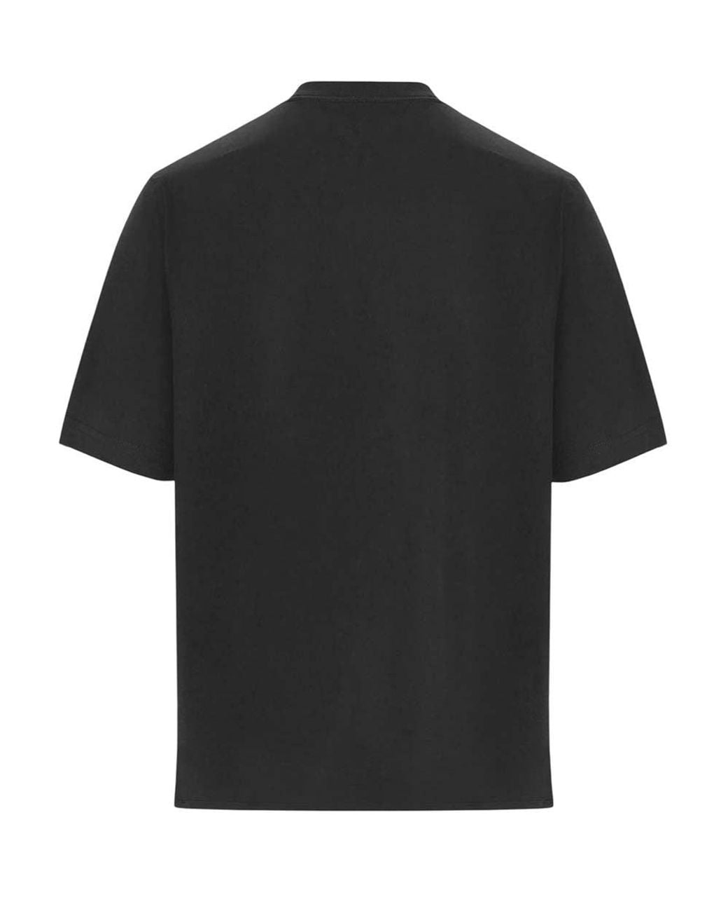 Balenciaga Black Crew Neck T-Shirt for men