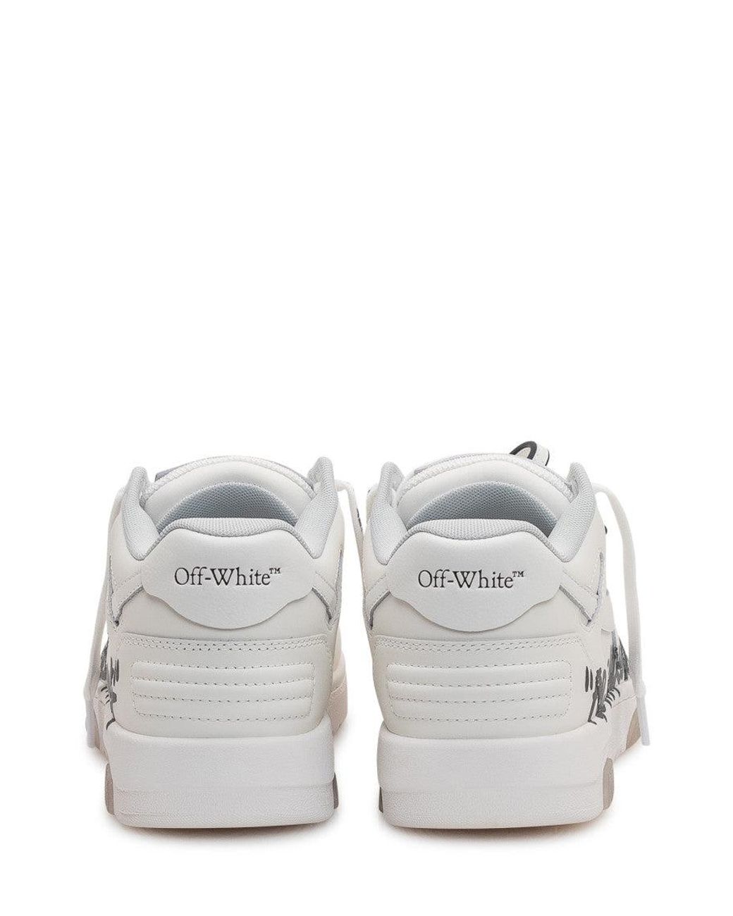 Off-White c/o Virgil Abloh White Leather Sneakers