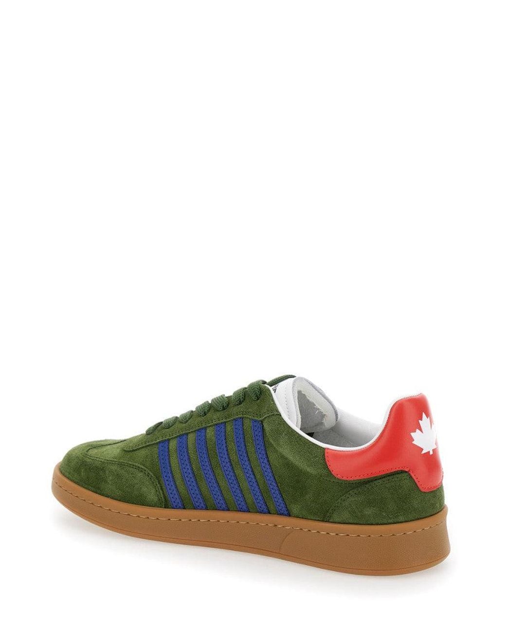 DSquared² Green Low-Top Boxer Sneakers for men