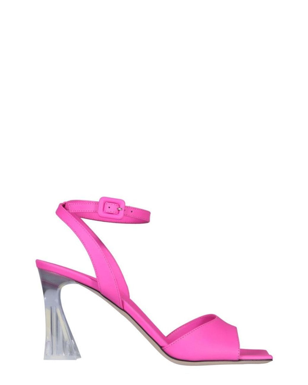 Giuseppe Zanotti Pink Fuchsia Ankle Strap Heels