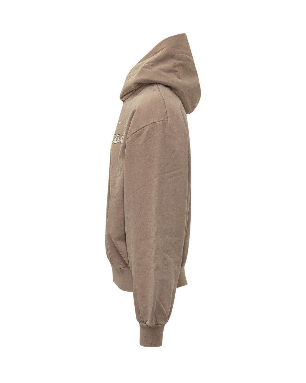 Fear Of God Natural Pearl Logo Hood Sweatshirt for men