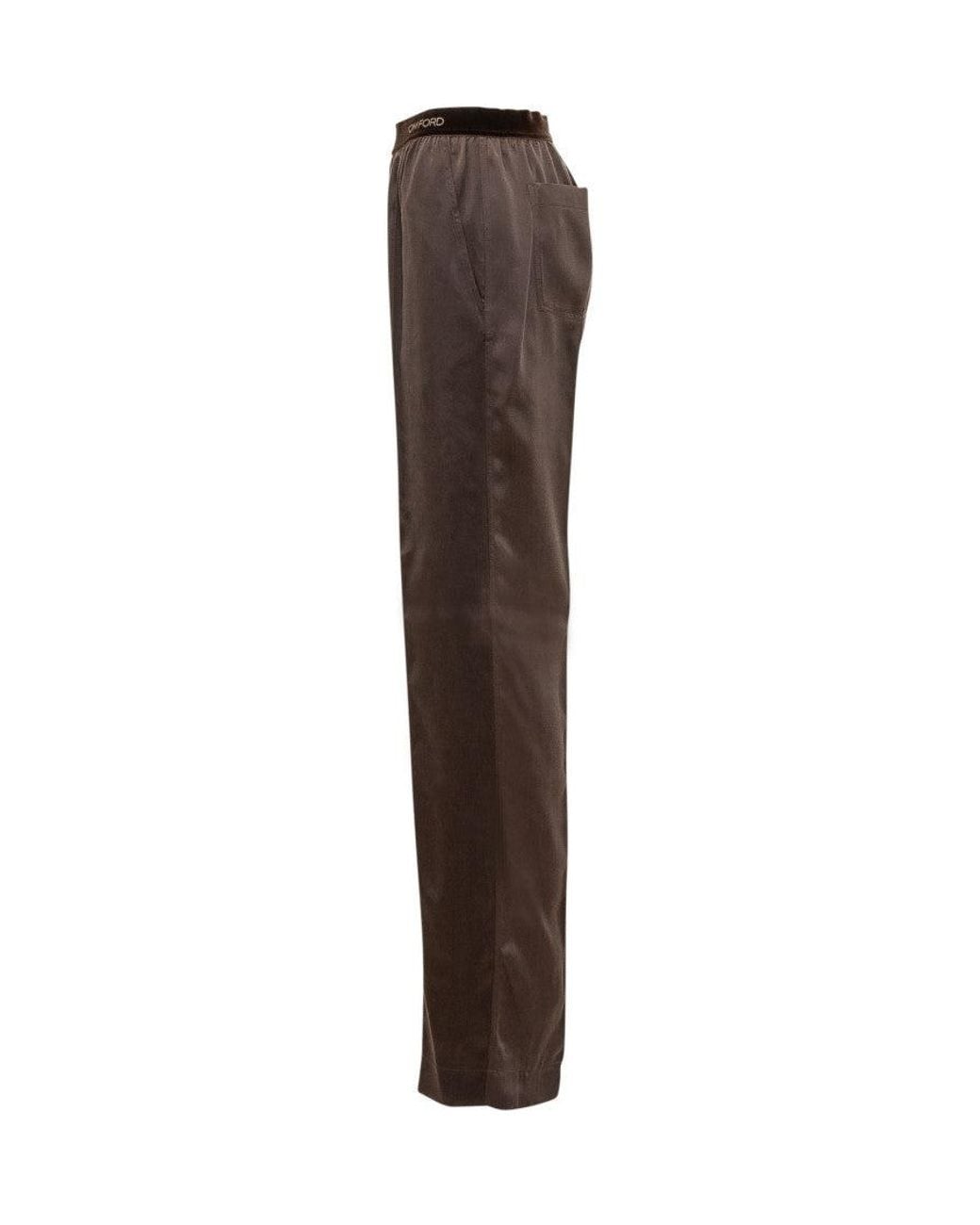 Tom Ford Brown Regular Pyjamas Pants