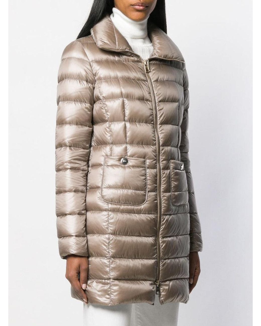 Herno Natural Maria Midi Down Jacket