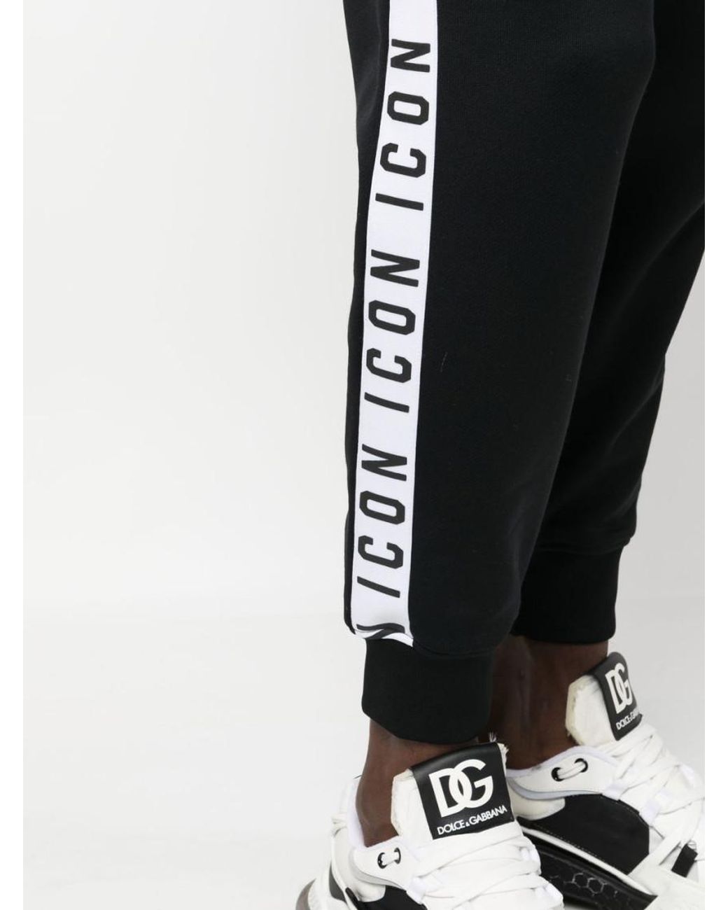 DSquared² Black Icon Joggers for men