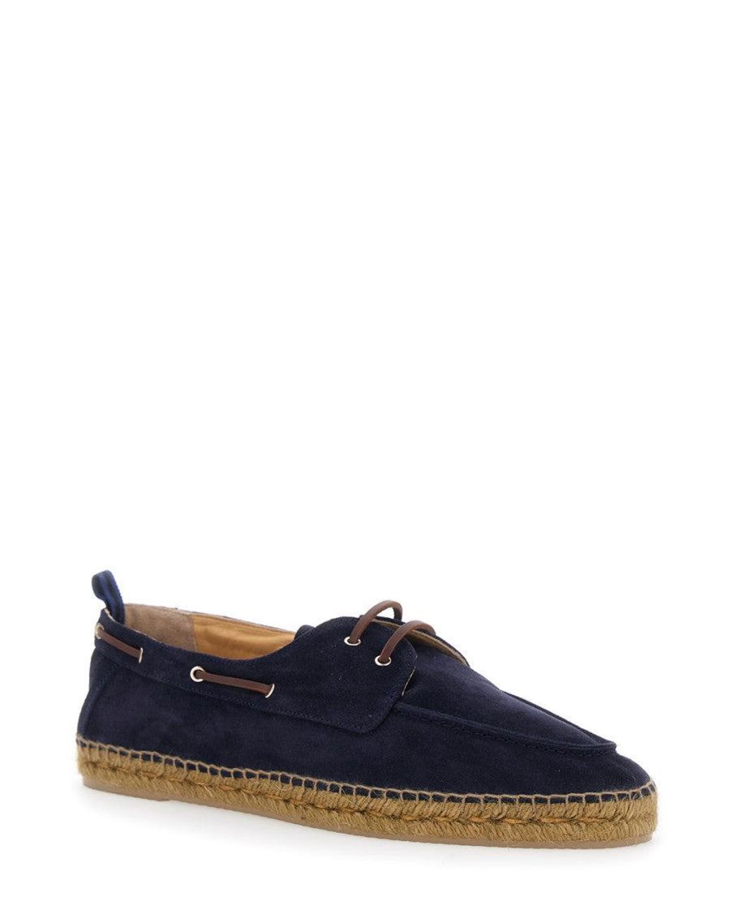 Castaner Blue Espadrilles Nemo T/186 Serraje Suede for men