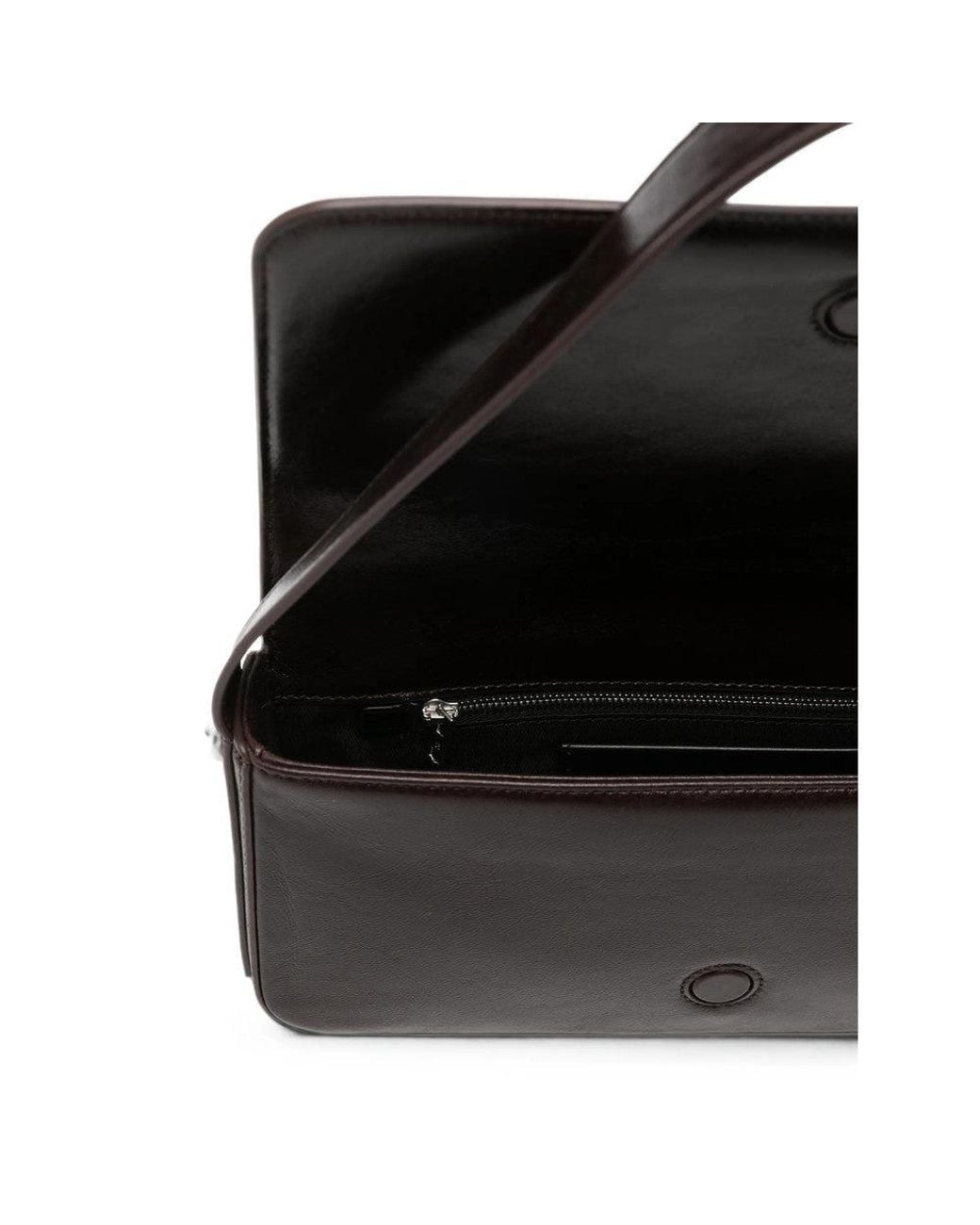 Alexander Wang Black Punch Flap Medium Shoulder Bag